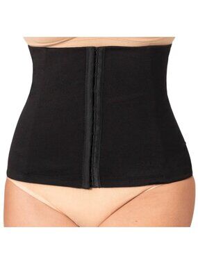 Shapermint Empetua Smooth Waist Trainer Shapewear Black Sz 3XL